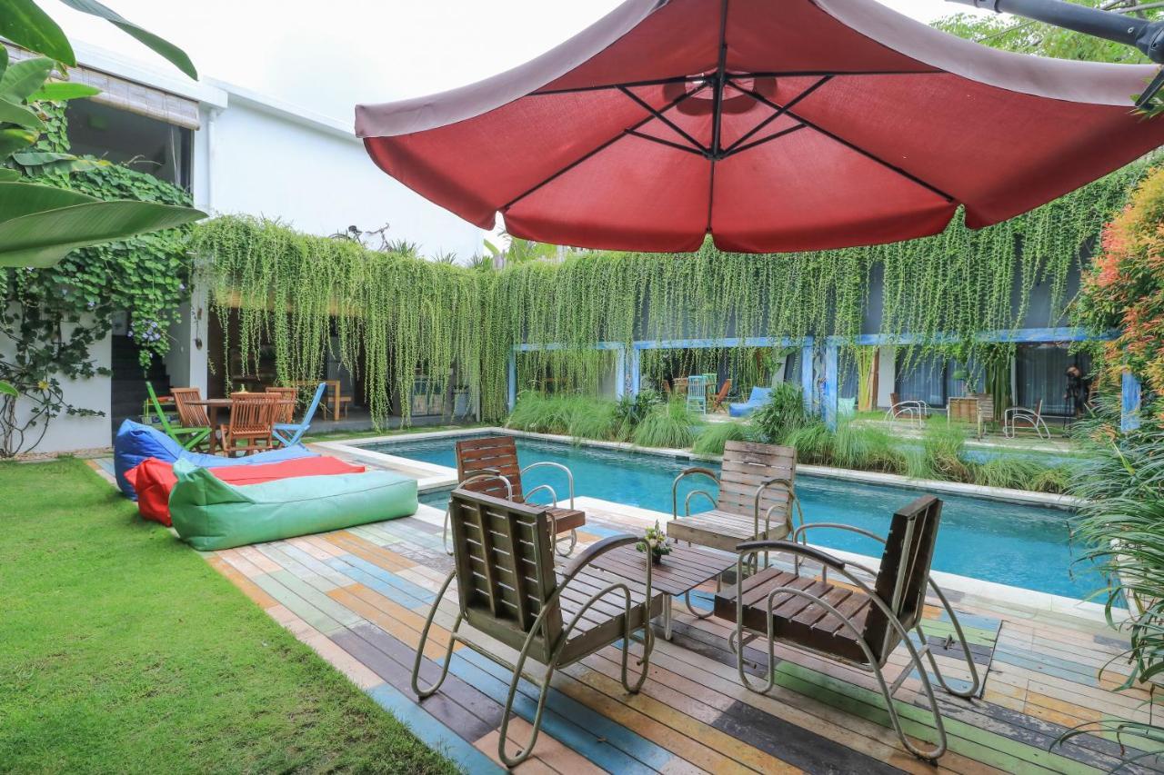 Base Guest House Canggu  Bagian luar foto